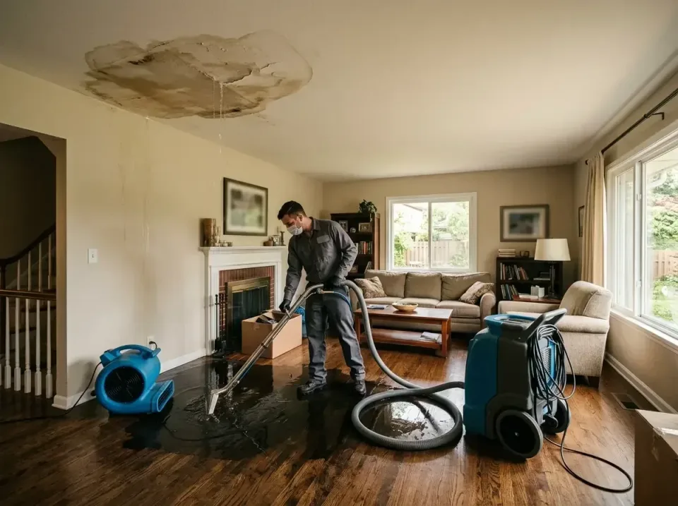 attic-pipe-burst-ceiling-drip-008 — frequently asked questions, Water Damage Restoration & Carpet Care in Fredonia, NY